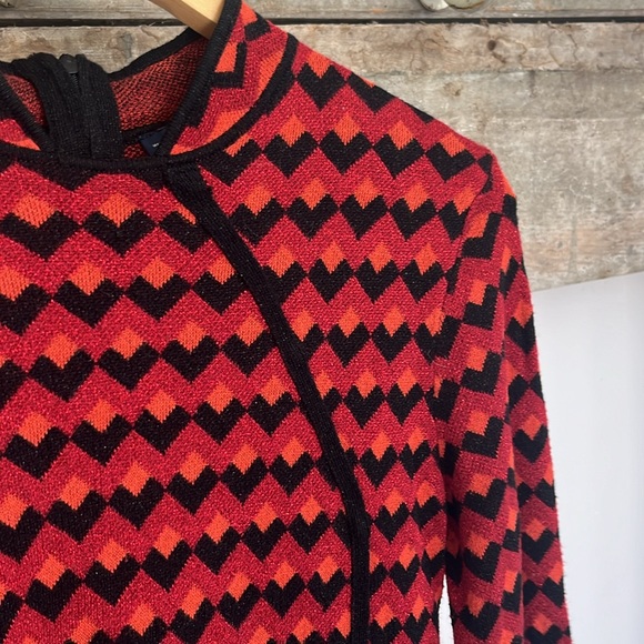 Knit geometric dress - Picture 6 of 6